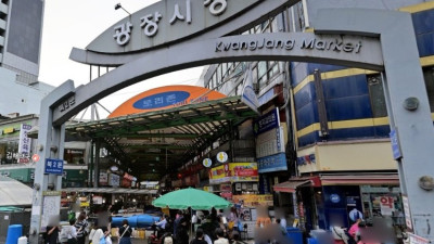 청계천 100년 전통을 자랑하는 광장시장 소개